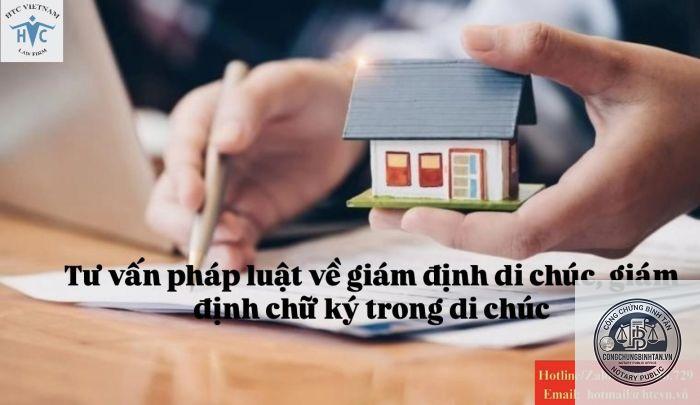 giám định di chúc có mất phí không