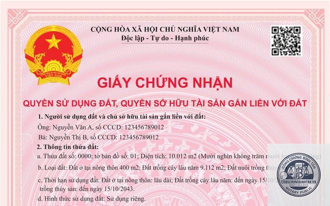 giấy chứng nhận quyền sử dụng đất khi khai nhận di sản - Image 4