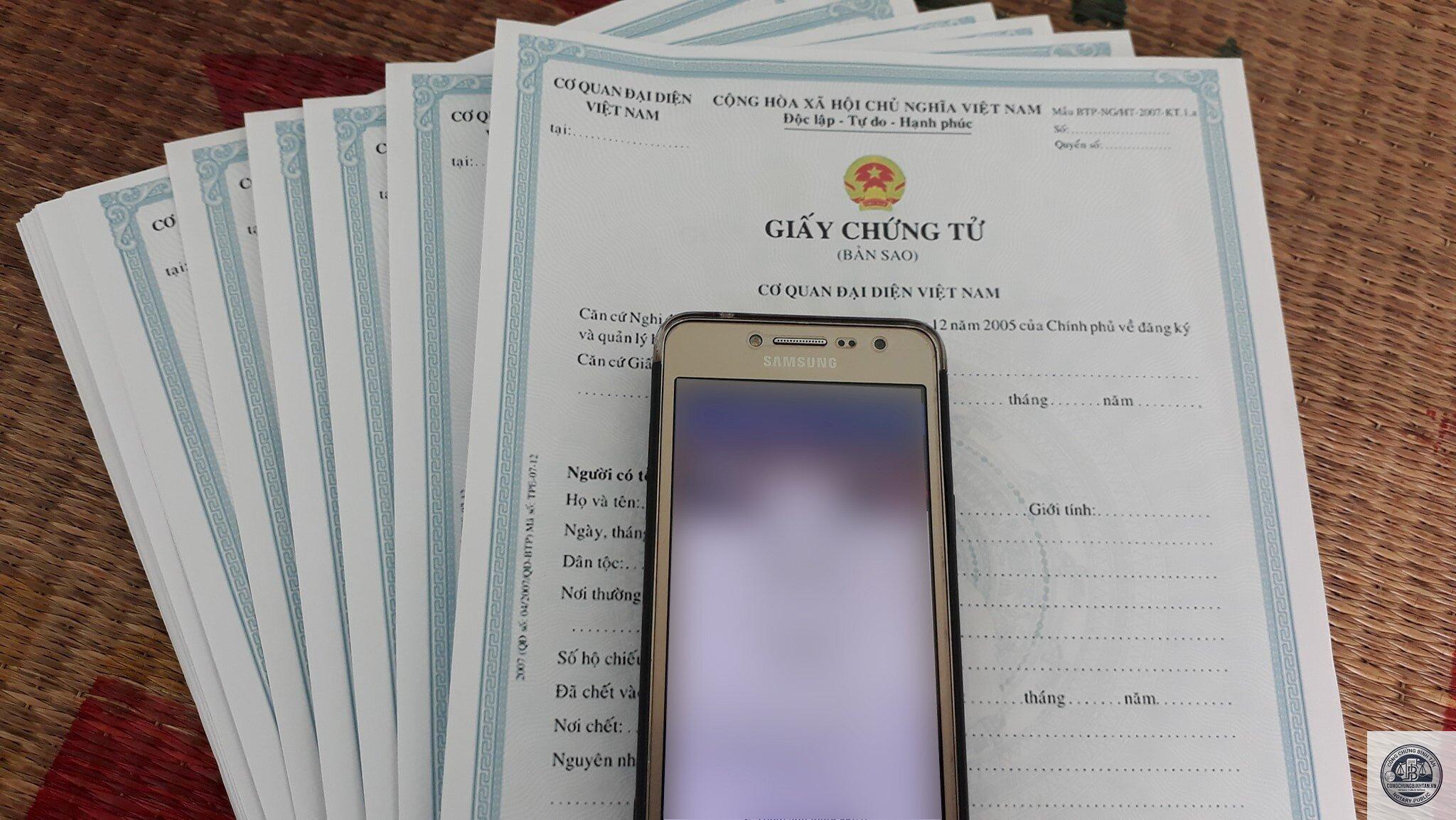 giấy chứng tử khi khai nhận di sản - Image 4