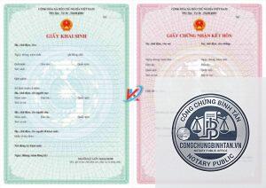 giấy tờ chứng minh quan hệ mẹ con khi lập di chúc