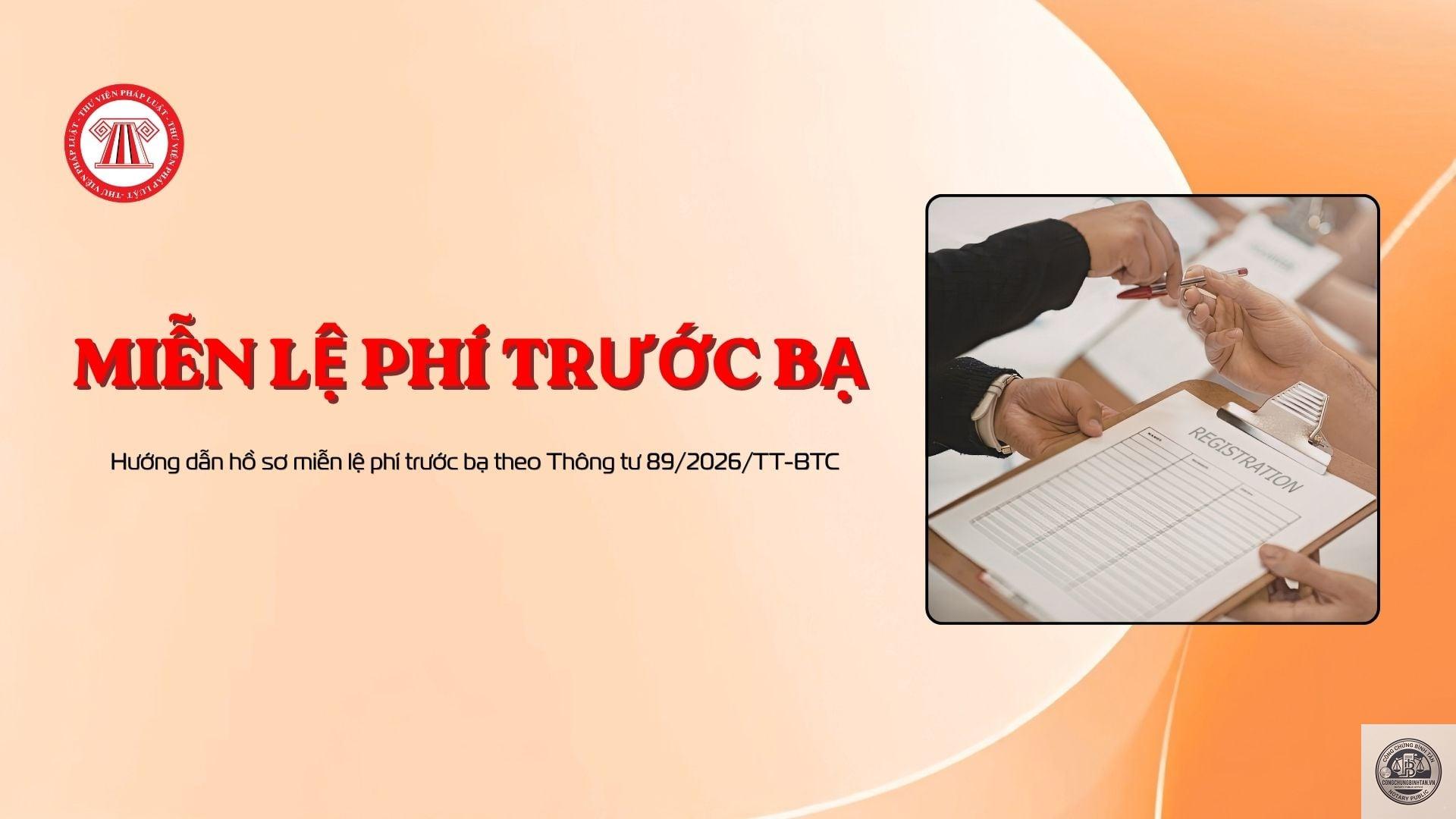 hồ sơ miễn lệ ph&iacute; trước bạ thừa kế - Image 1