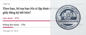 kết hôn sau khi lập di chúc