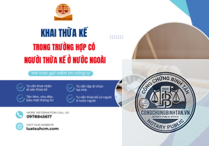 khai nhận di sản khi có người thừa kế ở nước ngoài