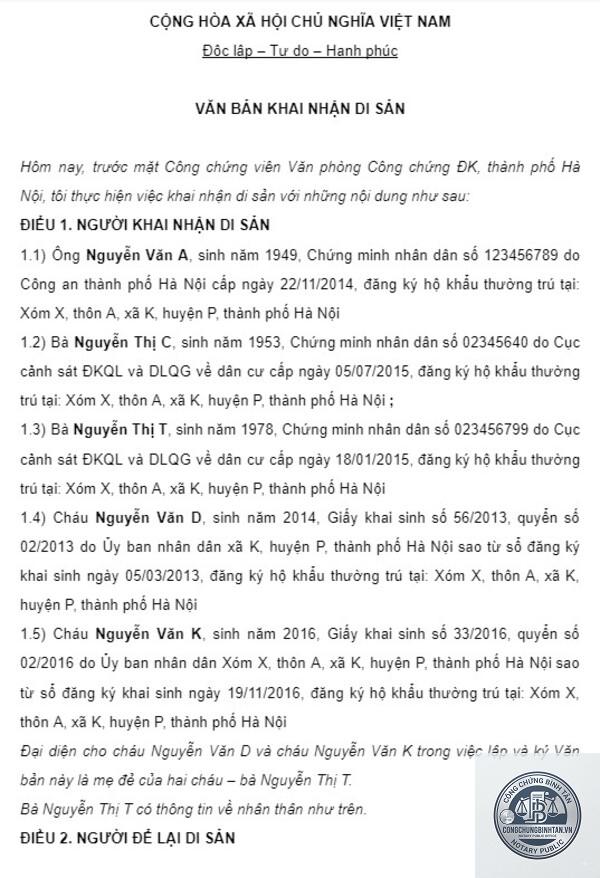 khai nhận di sản tại văn ph&ograve;ng c&ocirc;ng chứng - Image 4