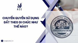 khai nhận quyền sử dụng đất theo di chúc