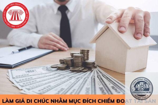 làm giả di chúc - Image 5