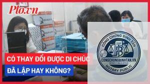 lập di chúc tại viện dưỡng lão