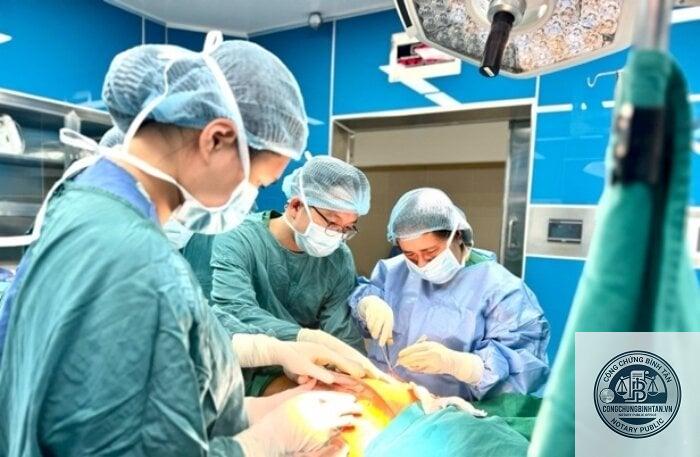 lập di chúc trước khi phẫu thuật
