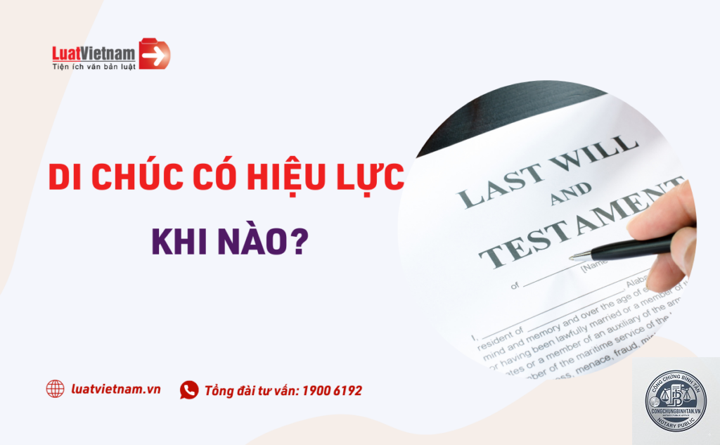 ly hôn có làm mất hiệu lực di chúc không