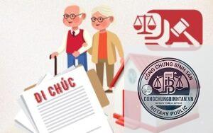 mất bản chính di chúc