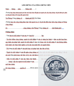 mẫu từ chối nhận di sản theo di chúc