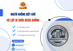 người không biết đọc lập di chúc thế nào