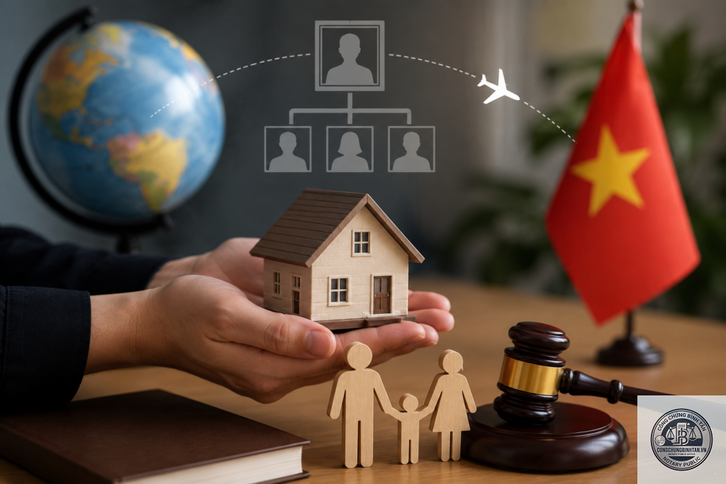 người nước ngoài để lại tài sản tại việt nam