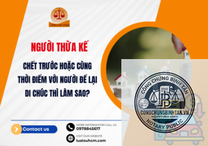 người thừa kế chết trước thời điểm mở thừa kế