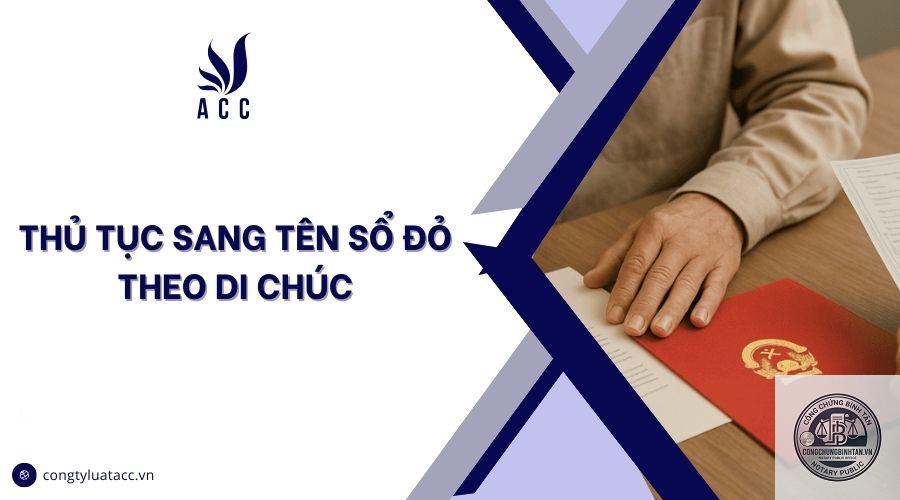 sang tên sổ đỏ theo di chúc