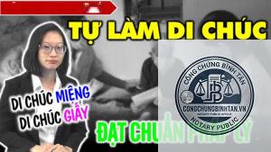 sinh con sau khi lập di chúc