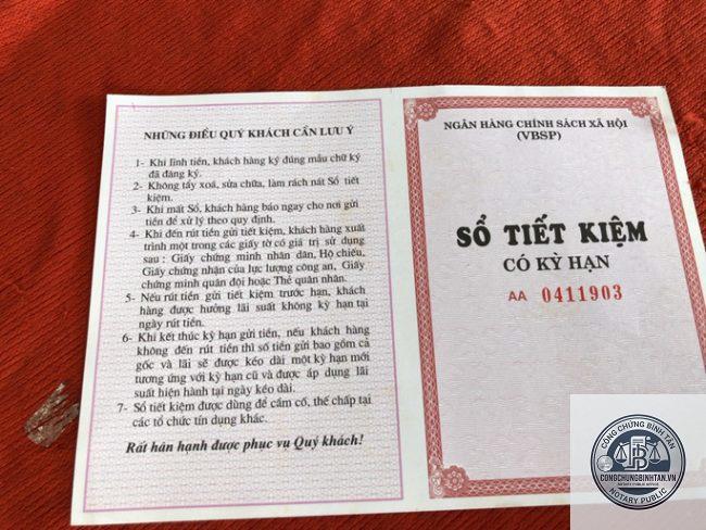 sổ tiết kiệm khi khai nhận thừa kế - Image 5