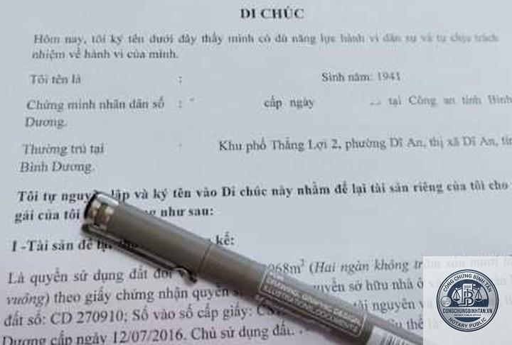 tài sản trong di chúc không còn - Image 2