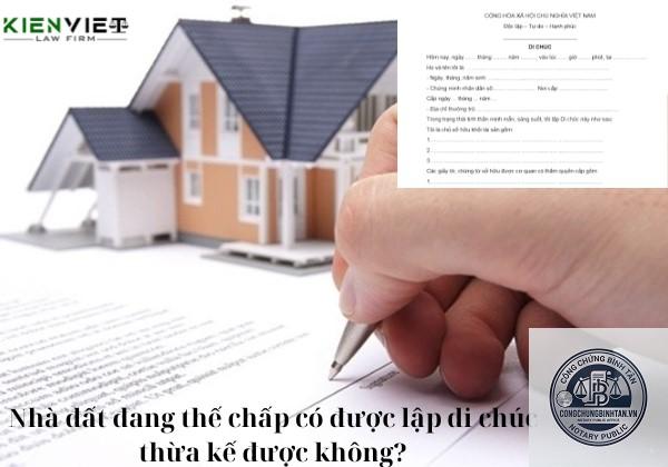 thế chấp nhà sau khi lập di chúc - Image 2