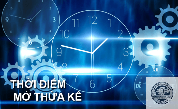 thời điểm thực hiện quyền thừa kế
