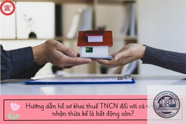 thủ tục khai thuế khi nhận thừa kế - Image 3