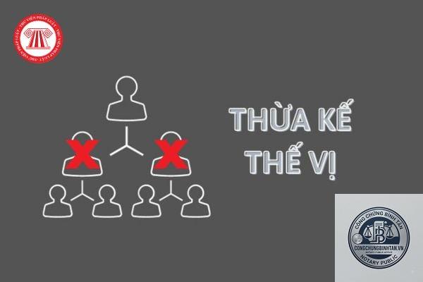 thừa kế thế vị khi c&oacute; di ch&uacute;c - Image 2