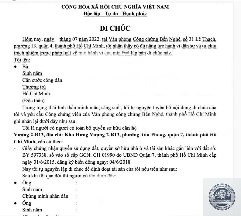 thuế nhận nhà đất theo di chúc - Image 4