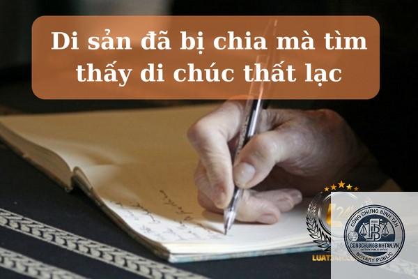 t&igrave;m thấy di ch&uacute;c sau khi chia t&agrave;i sản - Image 2