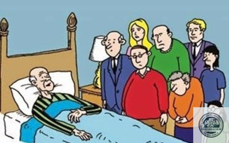 tìm thấy di chúc sau khi chia tài sản