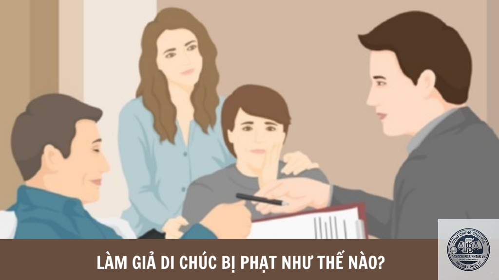 tội làm giả di chúc
