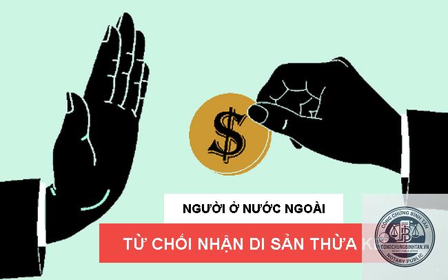 từ chối nhận di sản trước khi mở thừa kế - Image 4