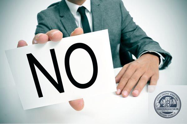 từ chối toàn bộ di sản