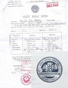 xin bản sao di chúc công chứng