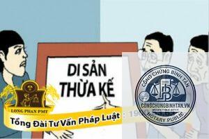 xử lý phần di sản của người thừa kế chết