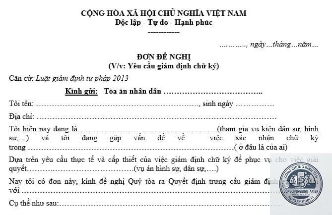 y&ecirc;u cầu gi&aacute;m định di ch&uacute;c - Image 3